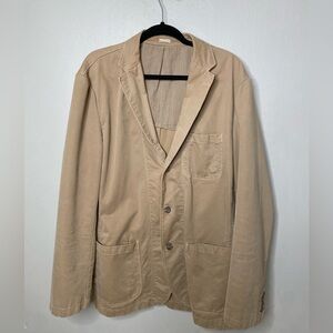 J CREW - Men’s Vintage Khaki Chino Jacket - size XL - EXCELLENT condition